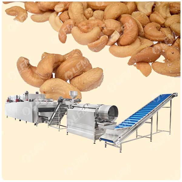 خط إنتاج جوز الكاجو المحمص المتبل (3) خط إنتاج جوز الكاجو المحمص المتبل