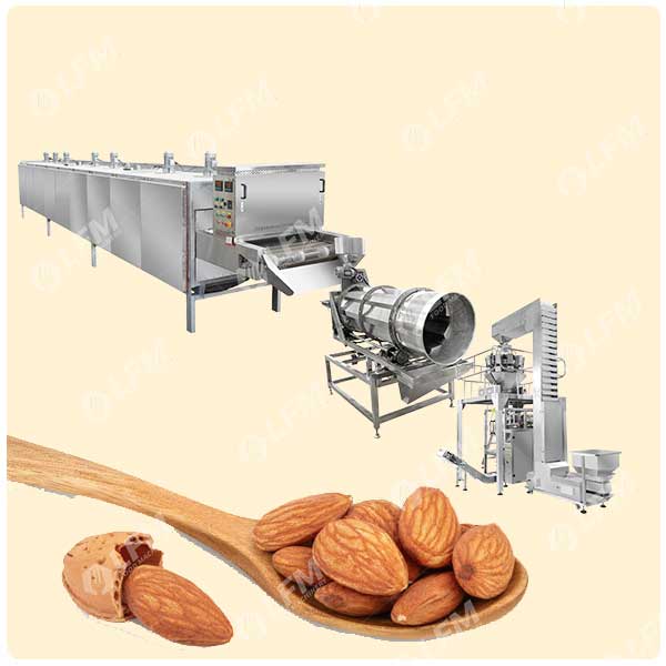 خط تحميص ونكهة اللوز للبيع (3) خط تحميص ونكهة اللوز للبيع