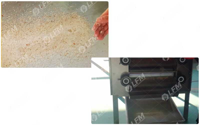 خط تصنيع مسحوق اللوز الصناعي