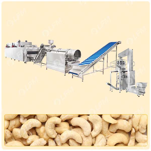 وحدة-تحميص-وتعبئة-الكاجو-plc وحدة-تحميص-وتعبئة-الكاجو-plc