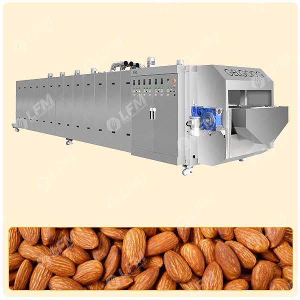 آلة تحميص اللوز واسعة النطاق (3) آلة تحميص اللوز واسعة النطاق