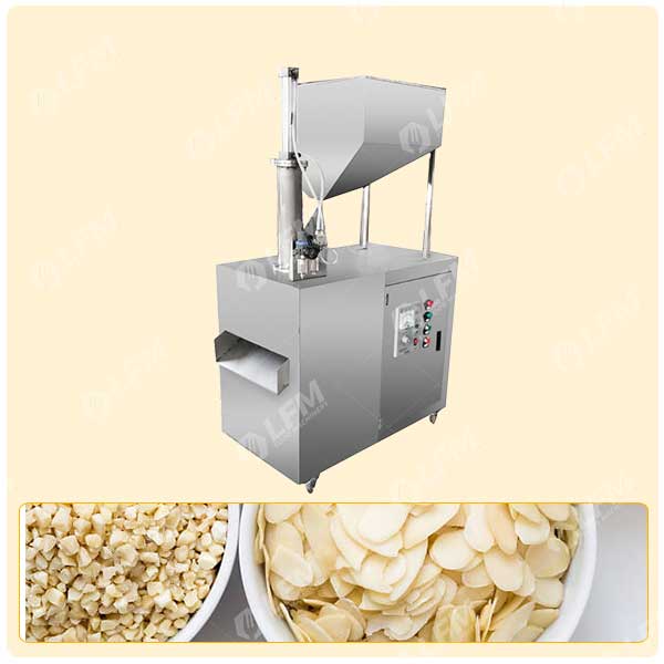 آلة تقطيع اللوز الصناعية 50-200 كجمساعة (3) آلة تقطيع اللوز الصناعية 50-200 كجمساعة